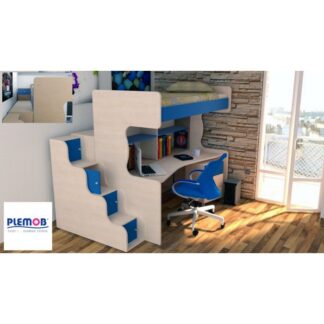 BUNKBED WITH STAIRWAY AND DESK MODEL SIFNOS!!!