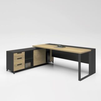 PROJECT Desk 160x160cm Sonoma/Grey