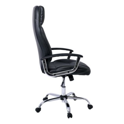BF5700 Manager Armchair Chromed Base/Pu Black