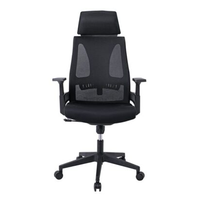 BF8750 Manager Armchair Black Mesh/Fabric