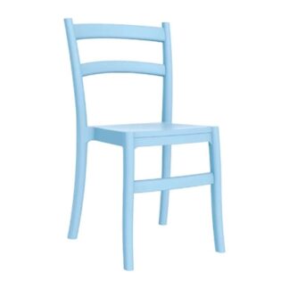 Καρέκλα Πολυπροπυλενίου 24τμχ Tiffany Light Blue 45Χ51Χ85εκ.