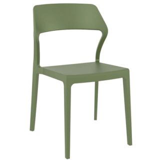 SNOW OLIVE GREEN POL / NEW CHAIR