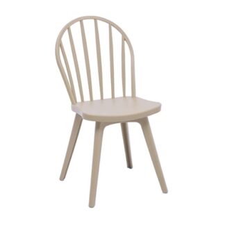 Polypropylene chair  Mirella Oval Dove 47Χ54Χ91cm