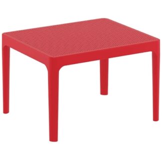 Polypropylene table Sky Red 50Χ60Χ40cm.