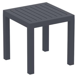 Polypropylene table Ocean Dark Gray 45X45X45cm.