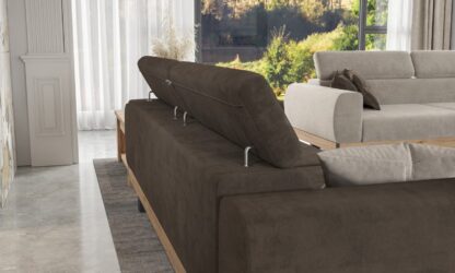 SOFA N3 WITH ADJUSTABLE RECLINING MECHANISMS IN THE HEAD