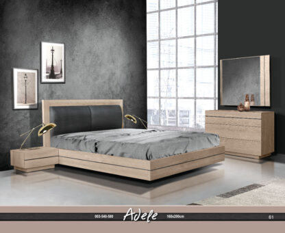 Bedroom of 5 pieces Made in Greece 160 * 20cm ADELE