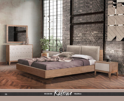 Bedroom of 5 pieces Made in Greece 160 * 200cm KATRINE