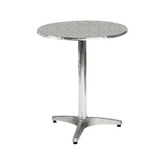 Round Aluminum Table