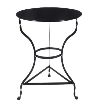 TRADITIONAL Table - Metal Paint Black
