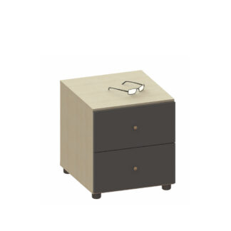 Child 2 bedside table with 2 drawers