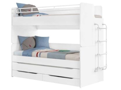 Children's bunk bed WHITE STUDIO 1