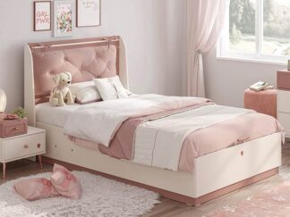 Children's semi-double bed with storage space EL-1706-1305