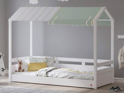 Παιδικό κρεβάτι με οροφή MW-1302-1308-1011