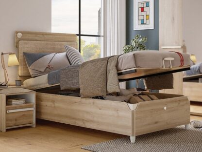 Children's bed with storage space USB CHARGING