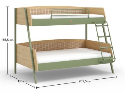 Children's bunk bed LO-1401