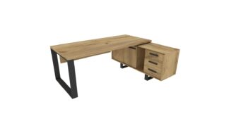 PLANET DESK 200X90 with SIDE 160X50