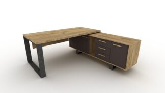 PLANET DESK 180X90 with SIDE 200X50