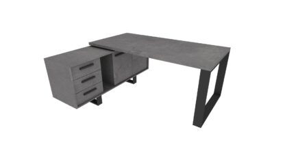 PLANET DESK 180X90 with SIDE 160X50