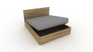 SOHO wood bed with storage